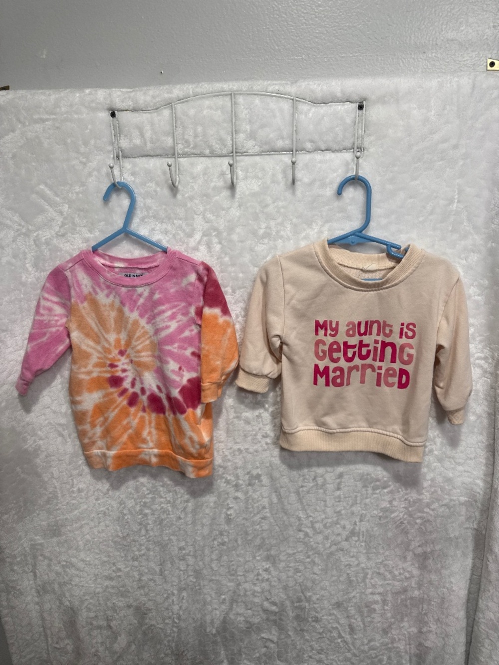 Baby girls sweatshirt and t-shirt dress size 18-24 months